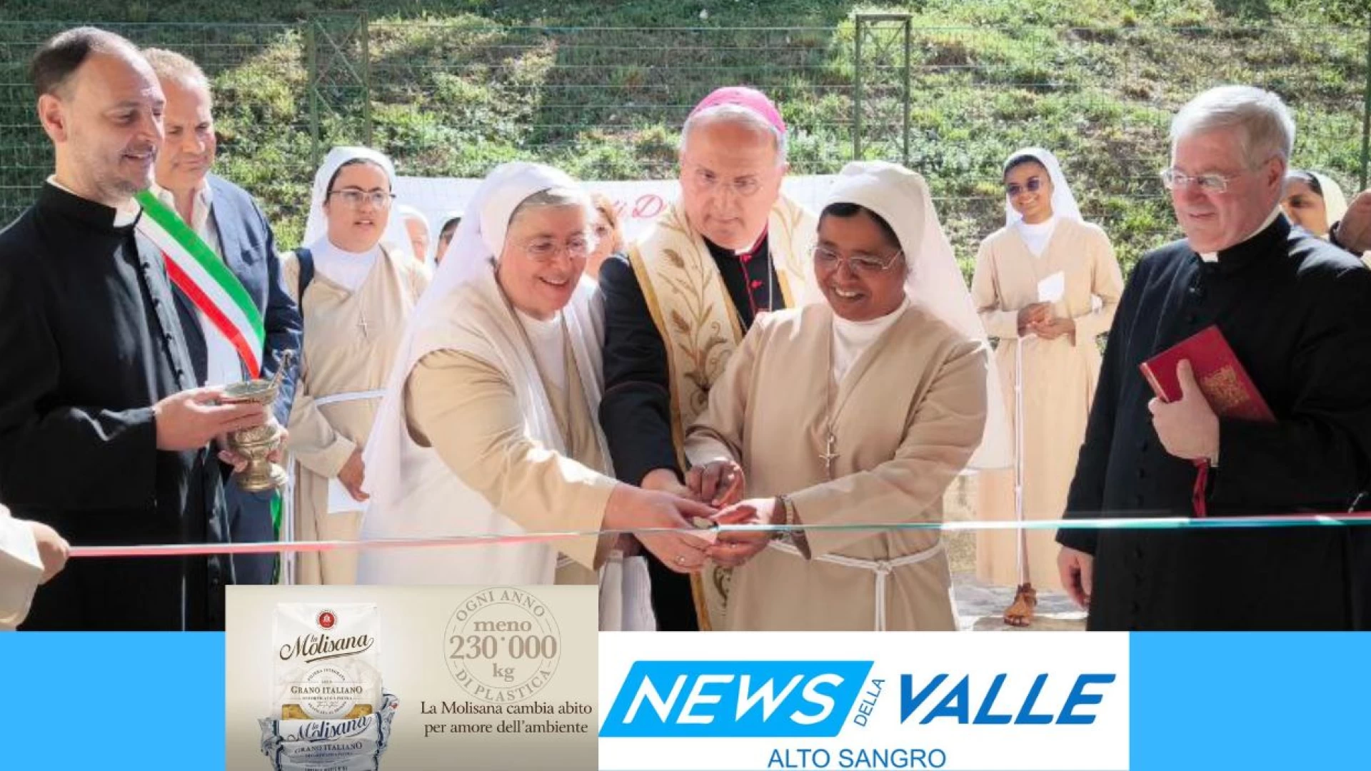 Colli a Volturno: inaugurata questa mattina “Casa Santa Chiara”. La struttura parrocchiale ospita le suore dell’Istituto Pie Operaie di San Giuseppe. GUARDA IL SERVIZIO.